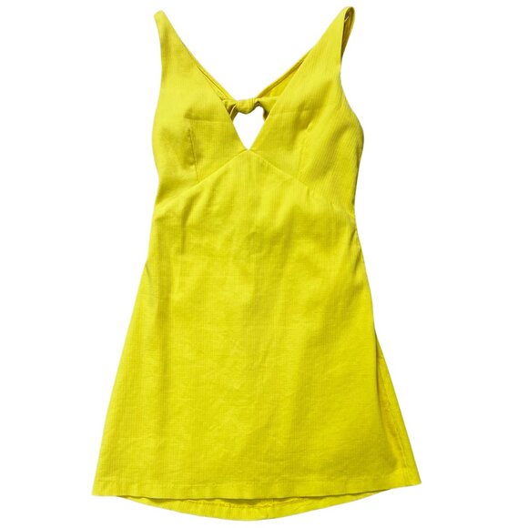 Pretty Zara Trafulic Collection Yellow Mini Dress - Picture 1 of 6